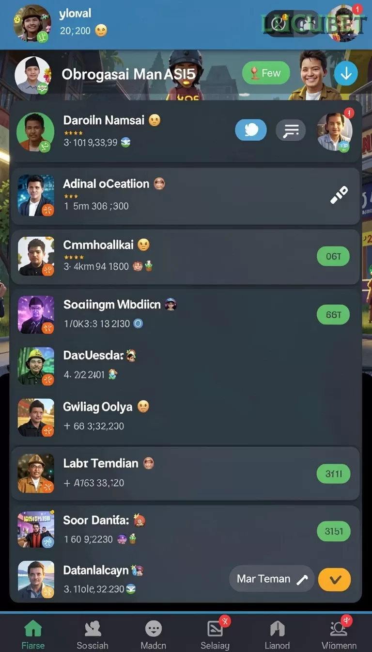 Cuplikan layar FURLA77 — aktivitas